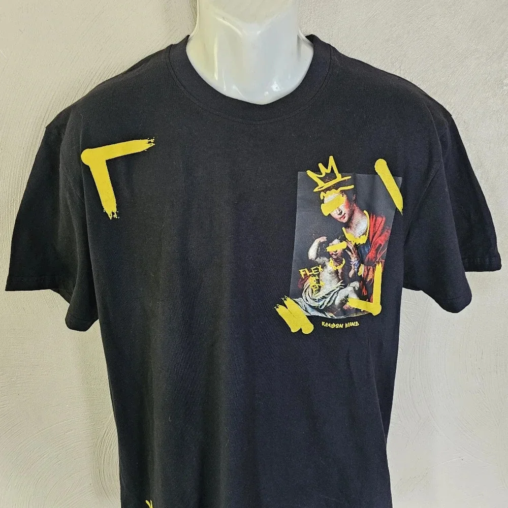 Reason Brand Flex On Em Back Print Short Sleeve T-Shirt Size Men's Large NEW - Picture 8 of 13